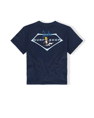 Little Dude 2 S/S Tee - Navy
