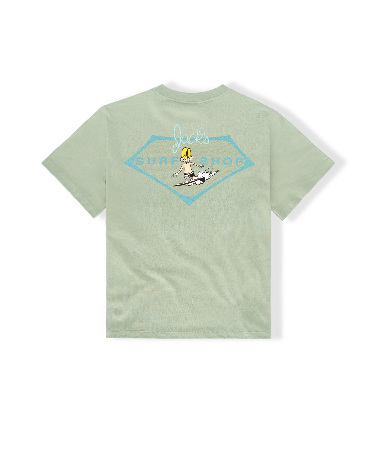 Little Dude 2 S/S Tee - Sage