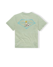Little Dude 2 S/S Tee - Sage