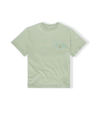 Little Dude 2 S/S Tee - Sage