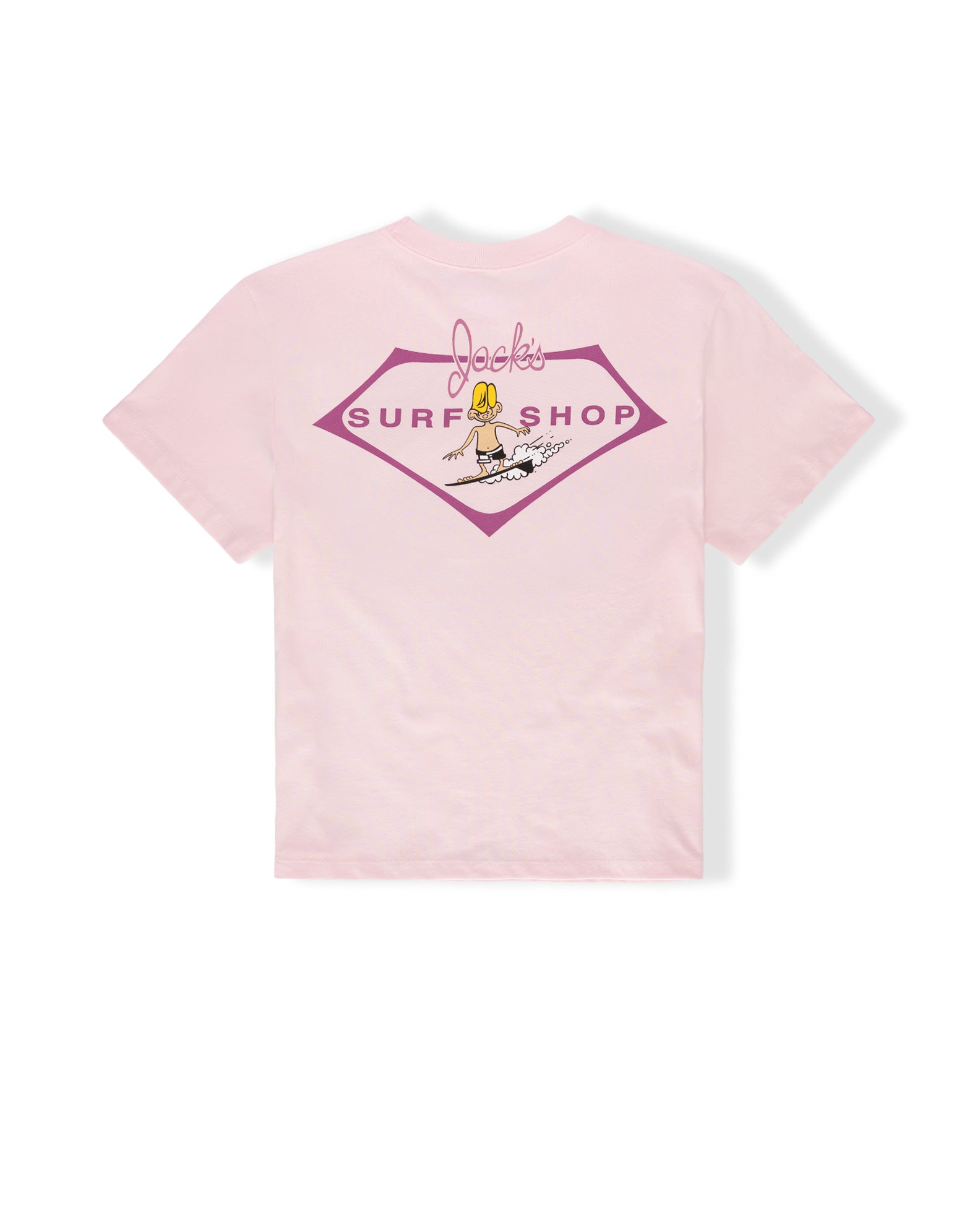 Little Dude 2 S/S Tee - Sport Pink