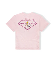 Little Dude 2 S/S Tee - Sport Pink