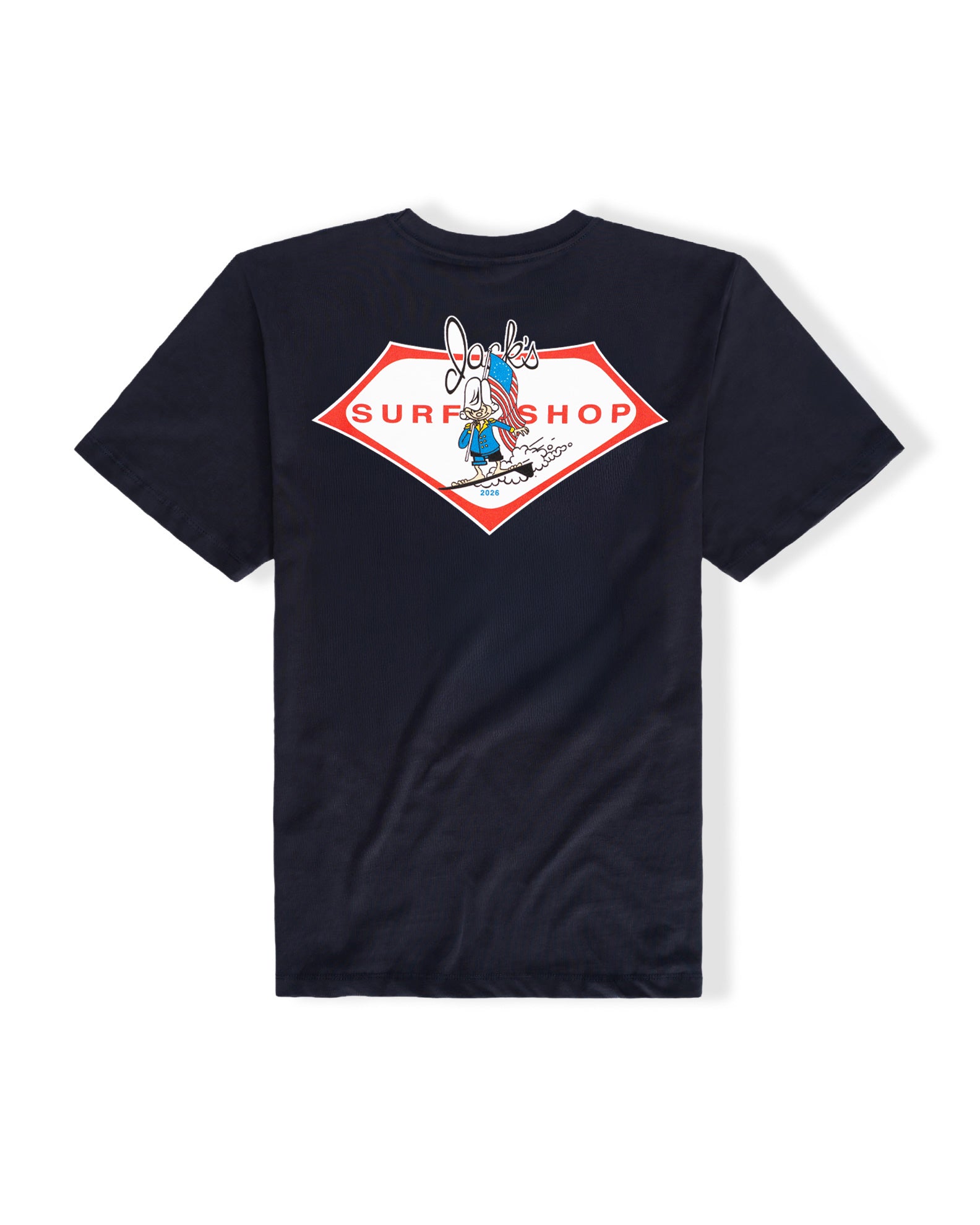 Washington Dude S/S Tee - Limited Navy