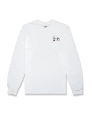 Little Dude Classic Long Sleeve Tee - White