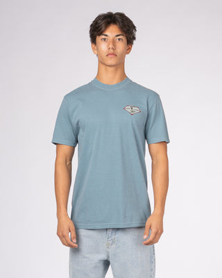 Little Dude PGMT HW S/S Tee - Ice Blue