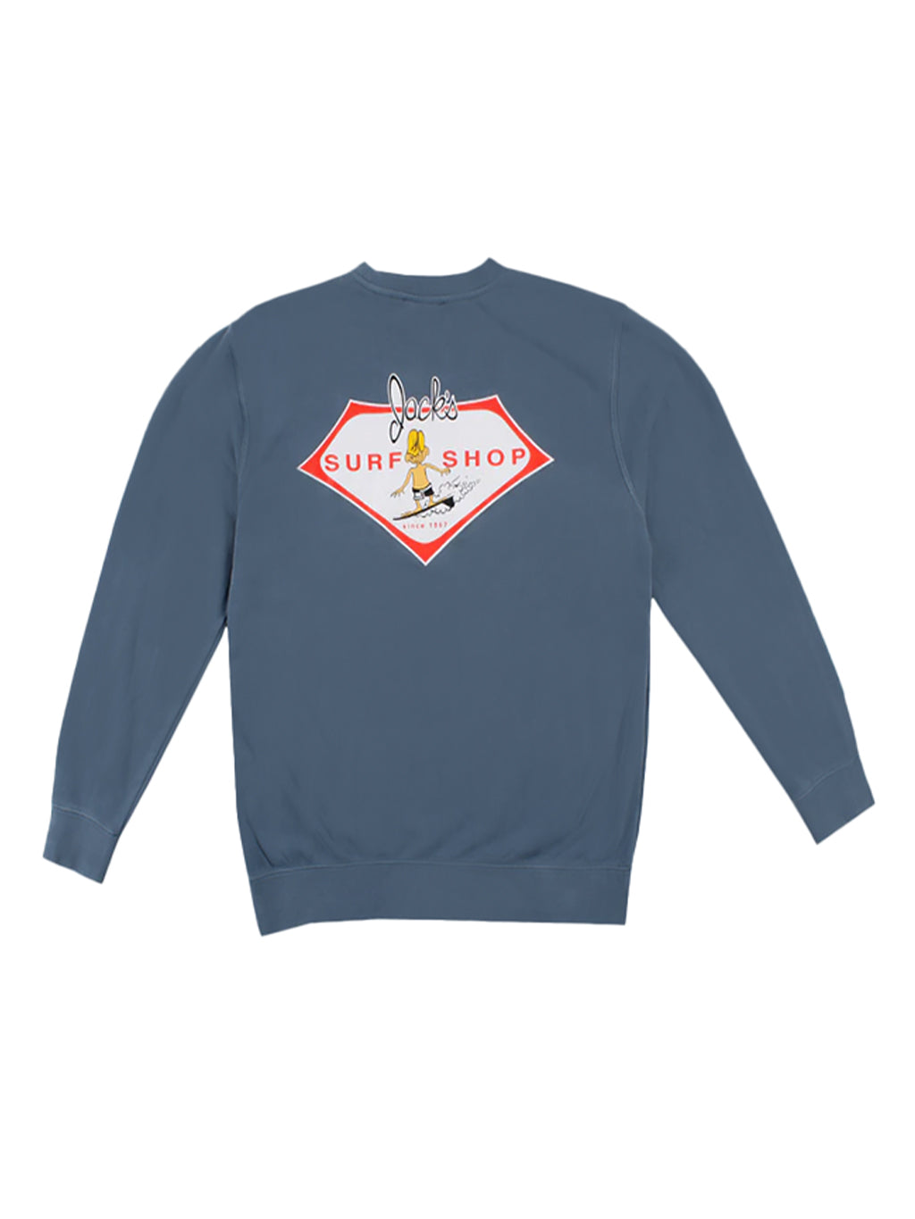 Little Dude Pigment Crewneck Sweatshirt - Slate