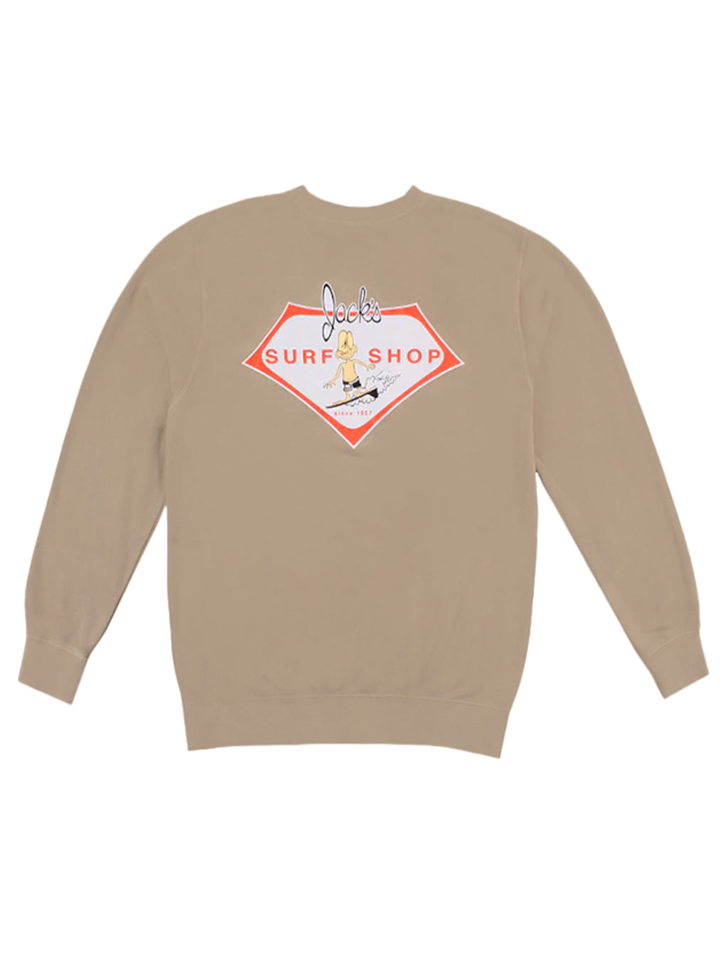 Little Dude Pigment Crewneck Sweatshirt - Cement