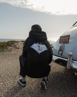 HBPD x Jack's Surfboards Little Officer Pullover Hoodie - Black