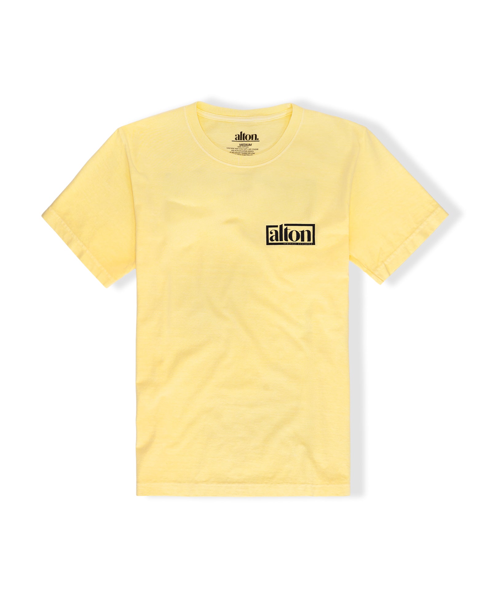 Logo Box HW PGMT S/S Tee - Butter