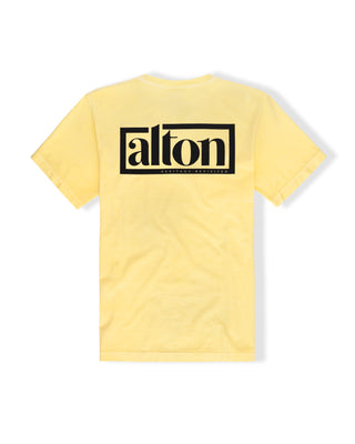 Logo Box HW PGMT S/S Tee - Butter