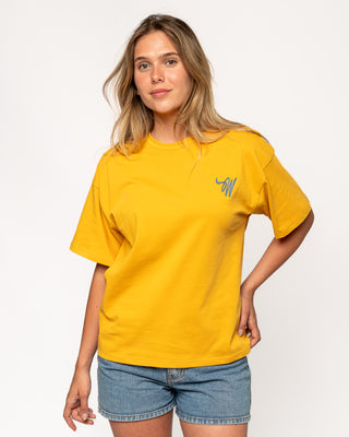 Lucky Palms S/S Tee - Yellow