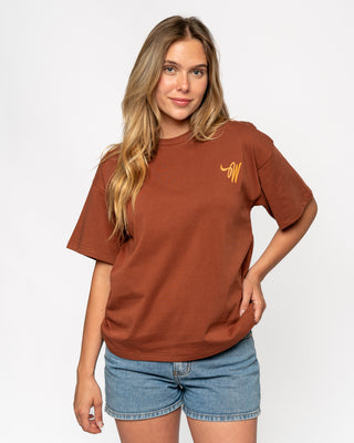 Wish Me Luck Women's Lucky Rider Short Sleeve T-Shirt - Burgundy