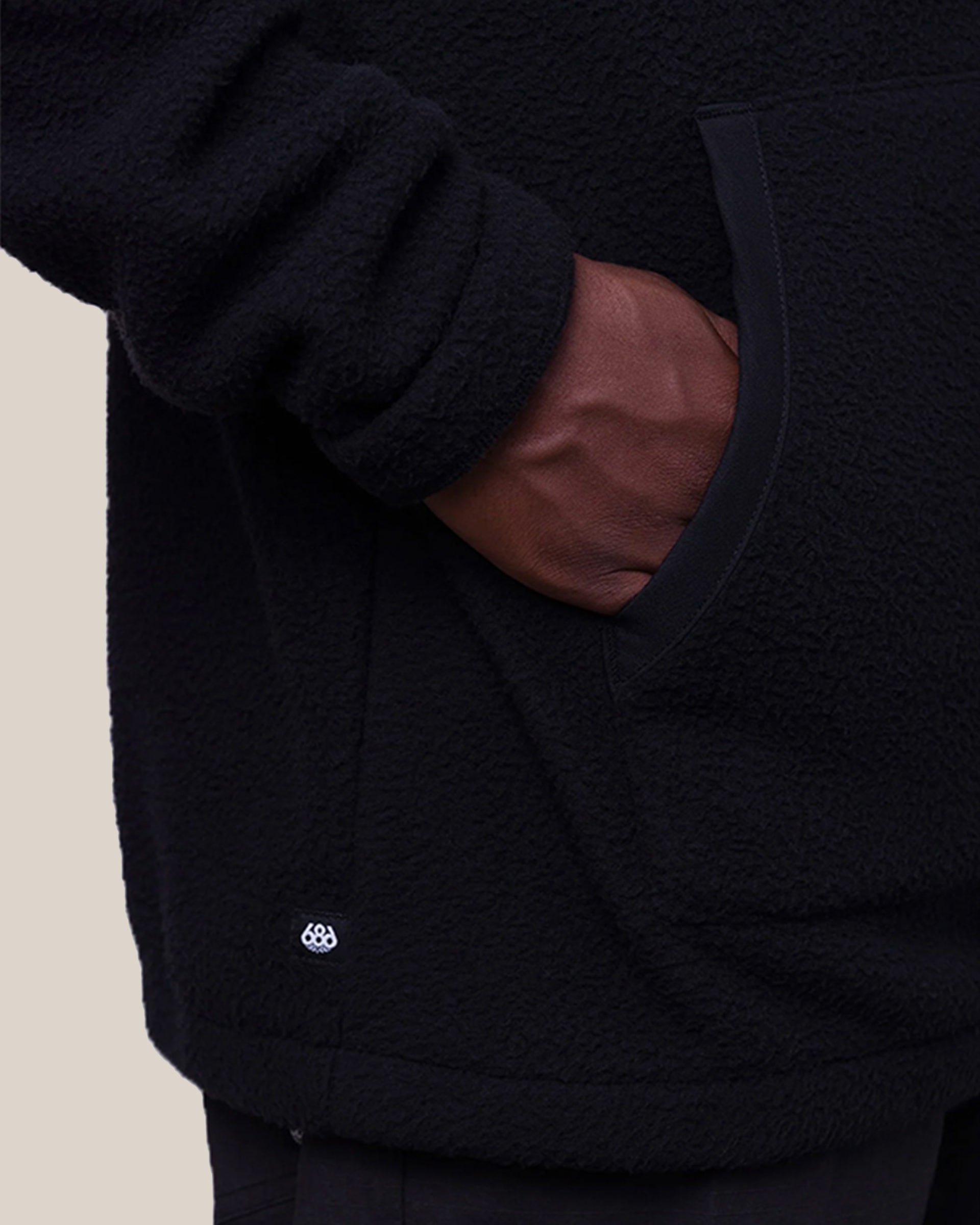 686 Men's Buttermilk Sherpa Fleece Pullover Hoodie