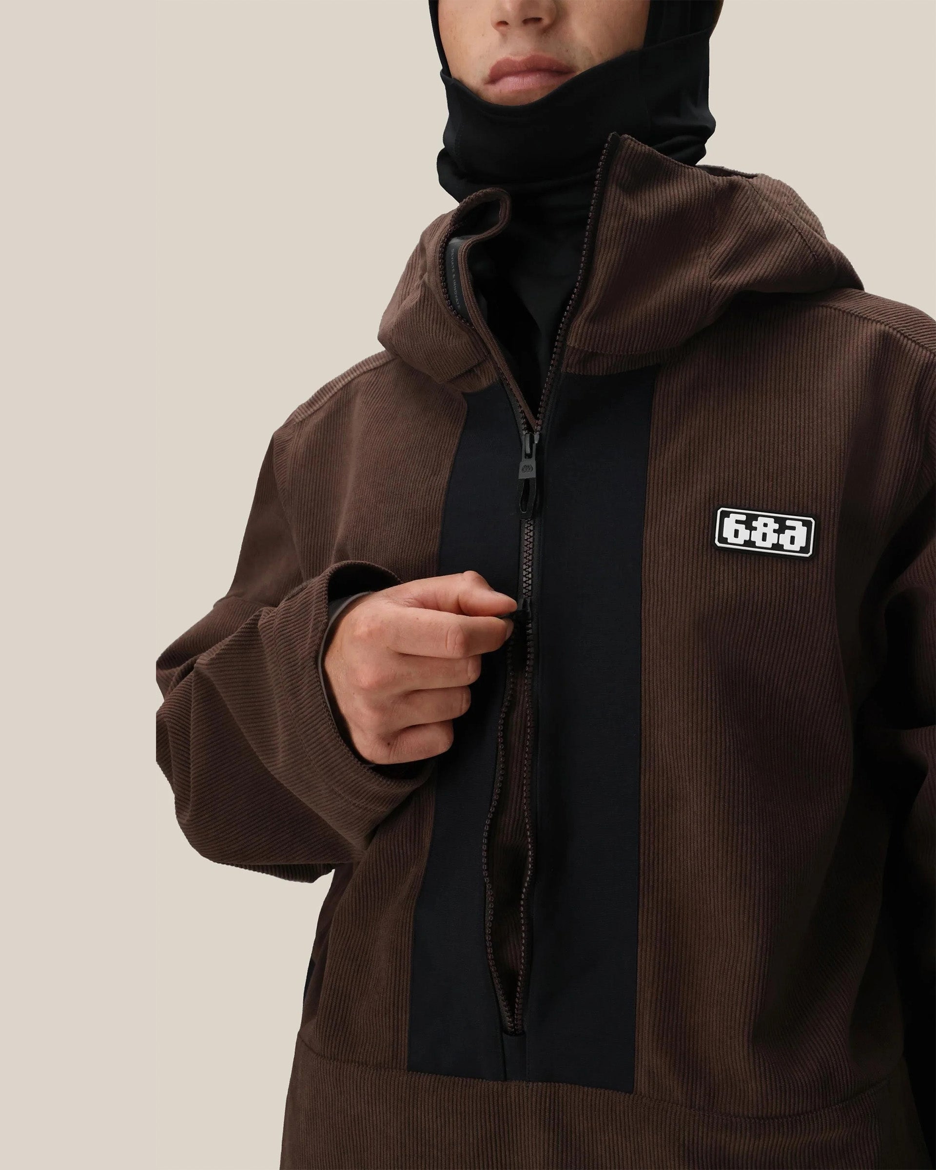 Ghost 2.5L Anorak - Coffee Corduroy – Jack's Surfboards