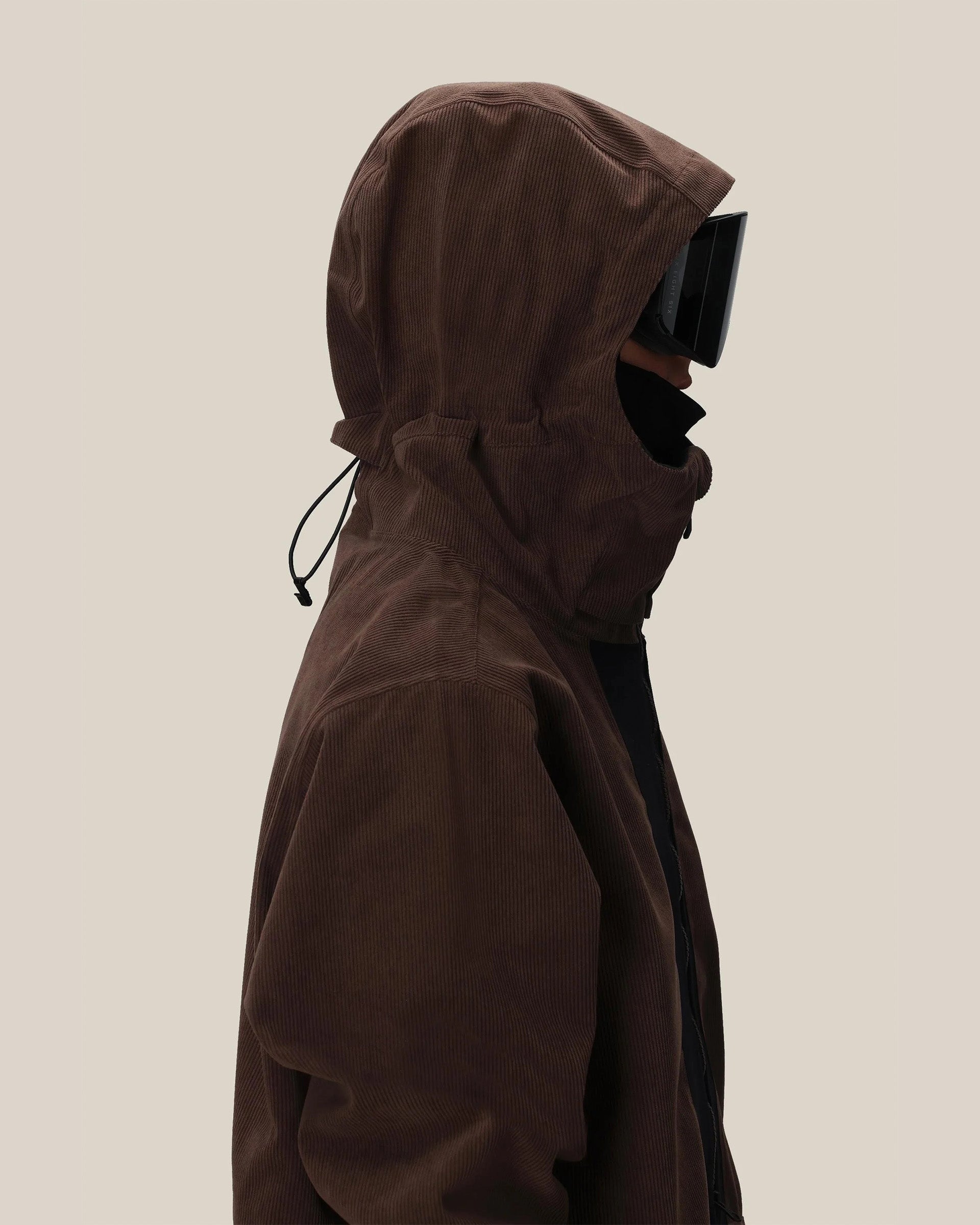Ghost 2.5L Anorak - Coffee Corduroy – Jack's Surfboards