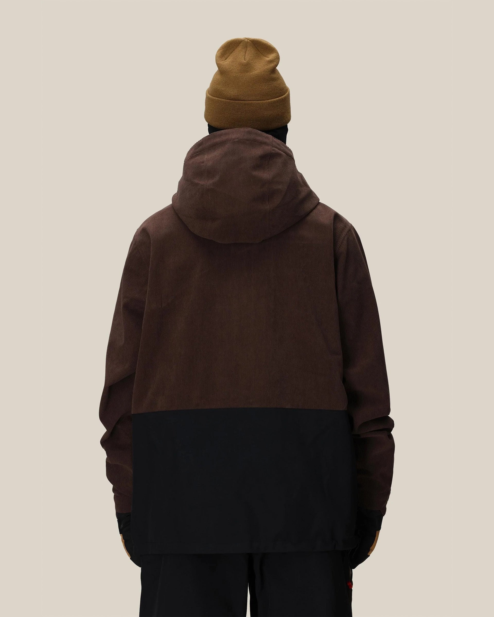 Ghost 2.5L Anorak - Coffee Corduroy – Jack's Surfboards
