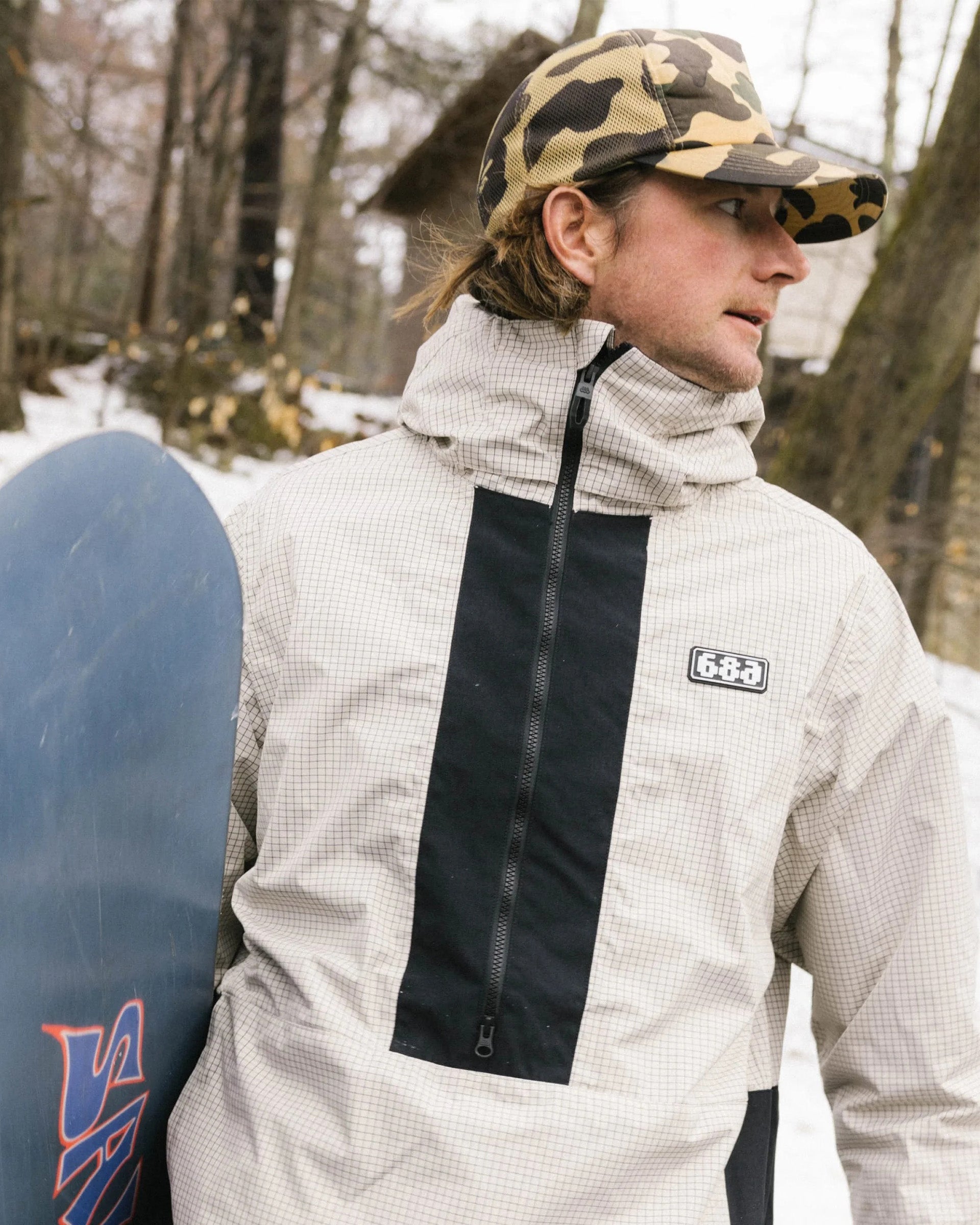 Ghost 2.5L Anorak - Limestone Ripstop – Jack's Surfboards