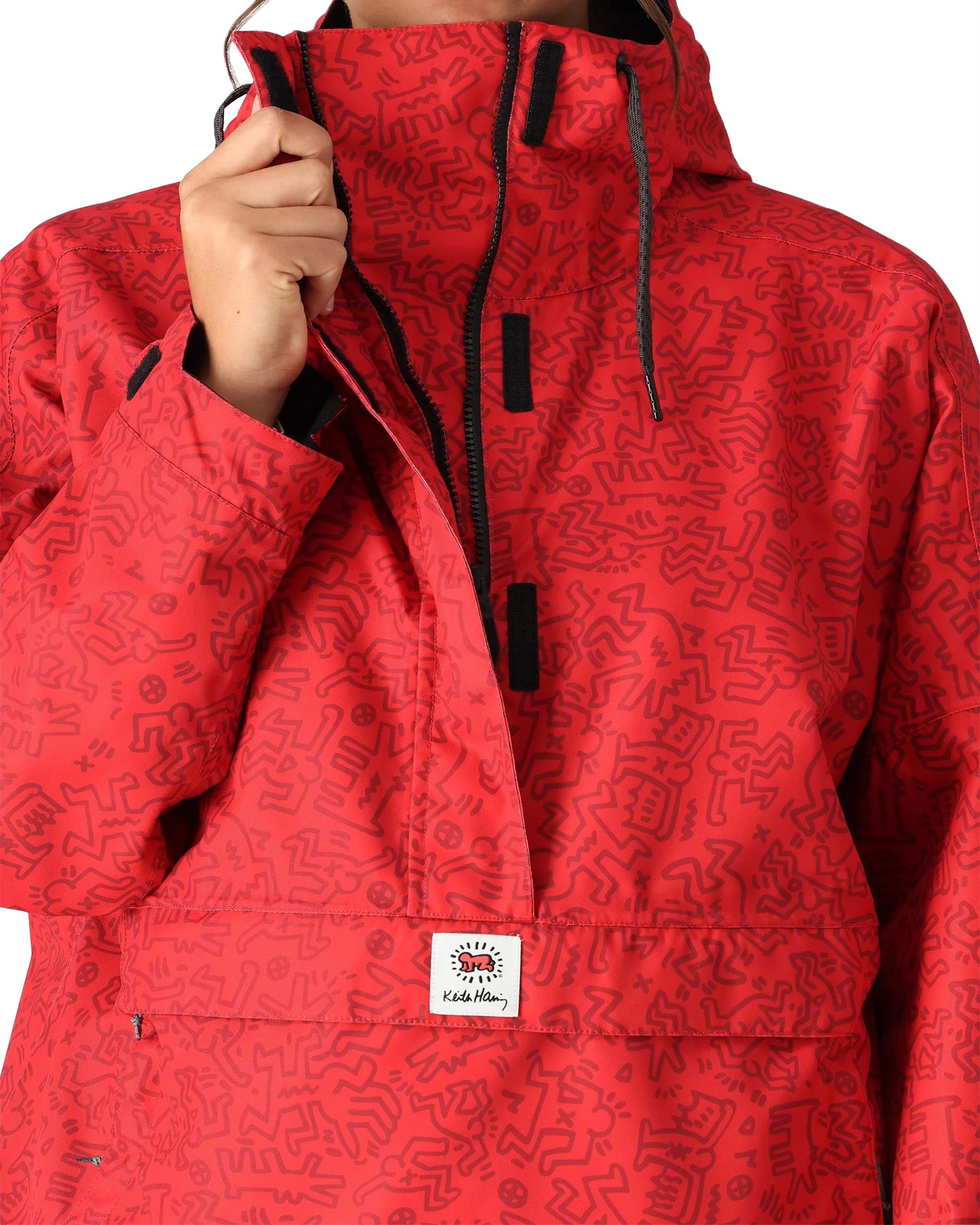 Shell Haring Keith Haring Outline Shell Anorak Jacket – Jack's Surfboards