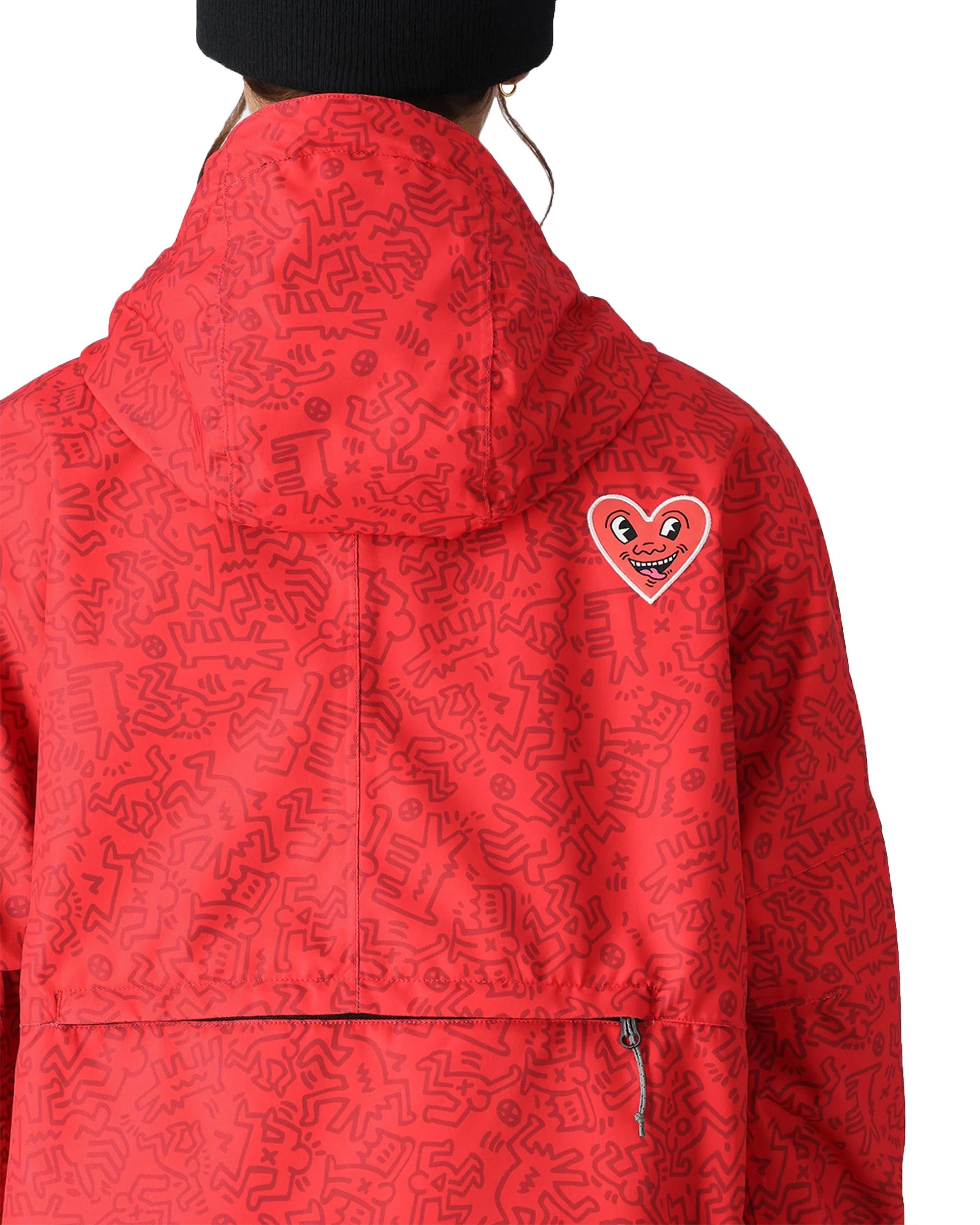 Shell Haring Keith Haring Outline Shell Anorak Jacket – Jack's Surfboards