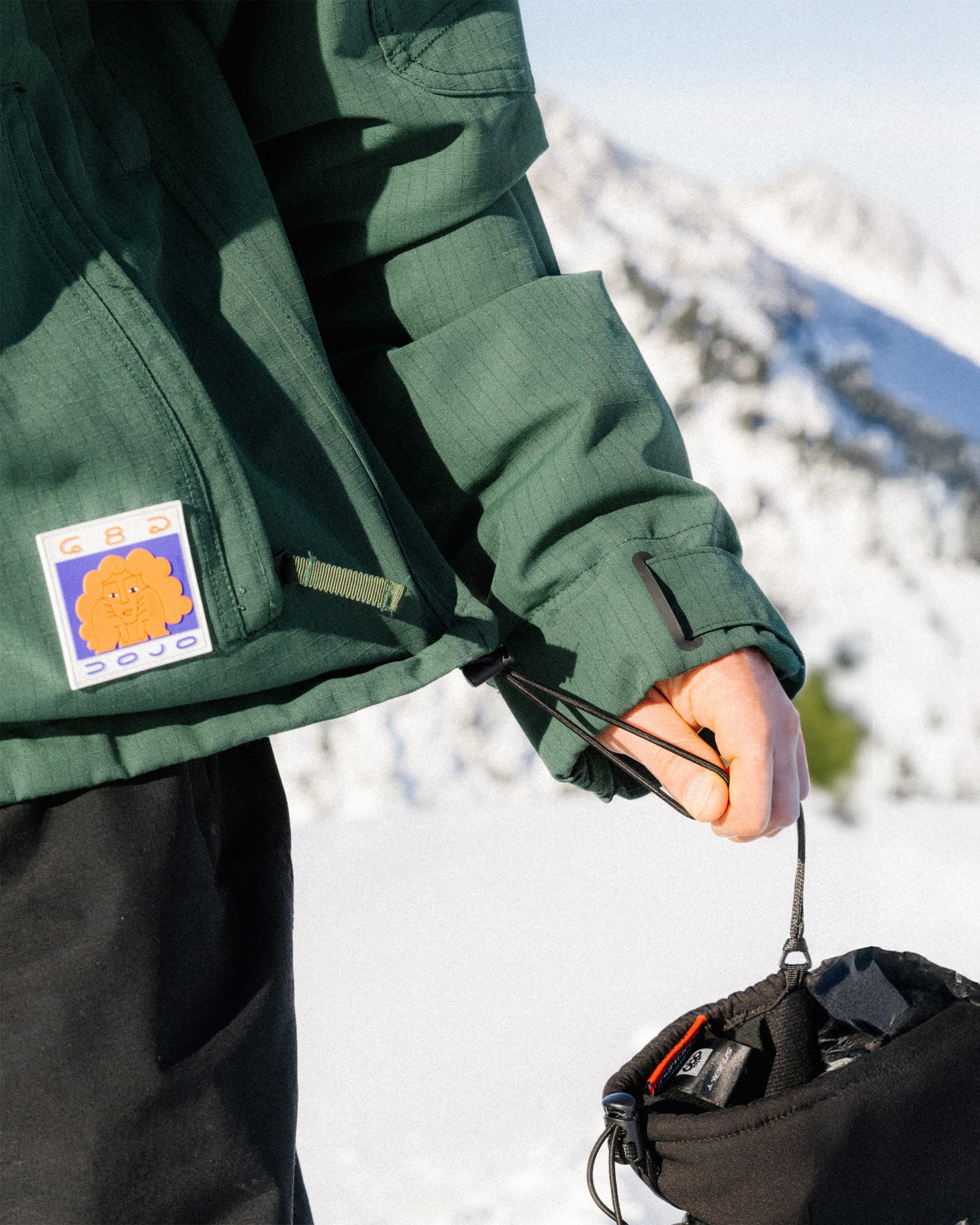 Dojo Jacket - Moss Green Ripstop