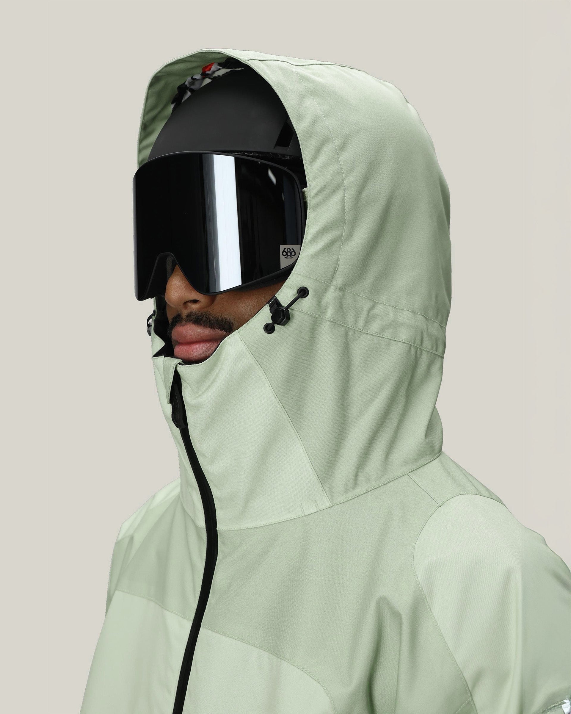 HUF Double H Shell Jacket - Green Colorblock – Jack's Surfboards