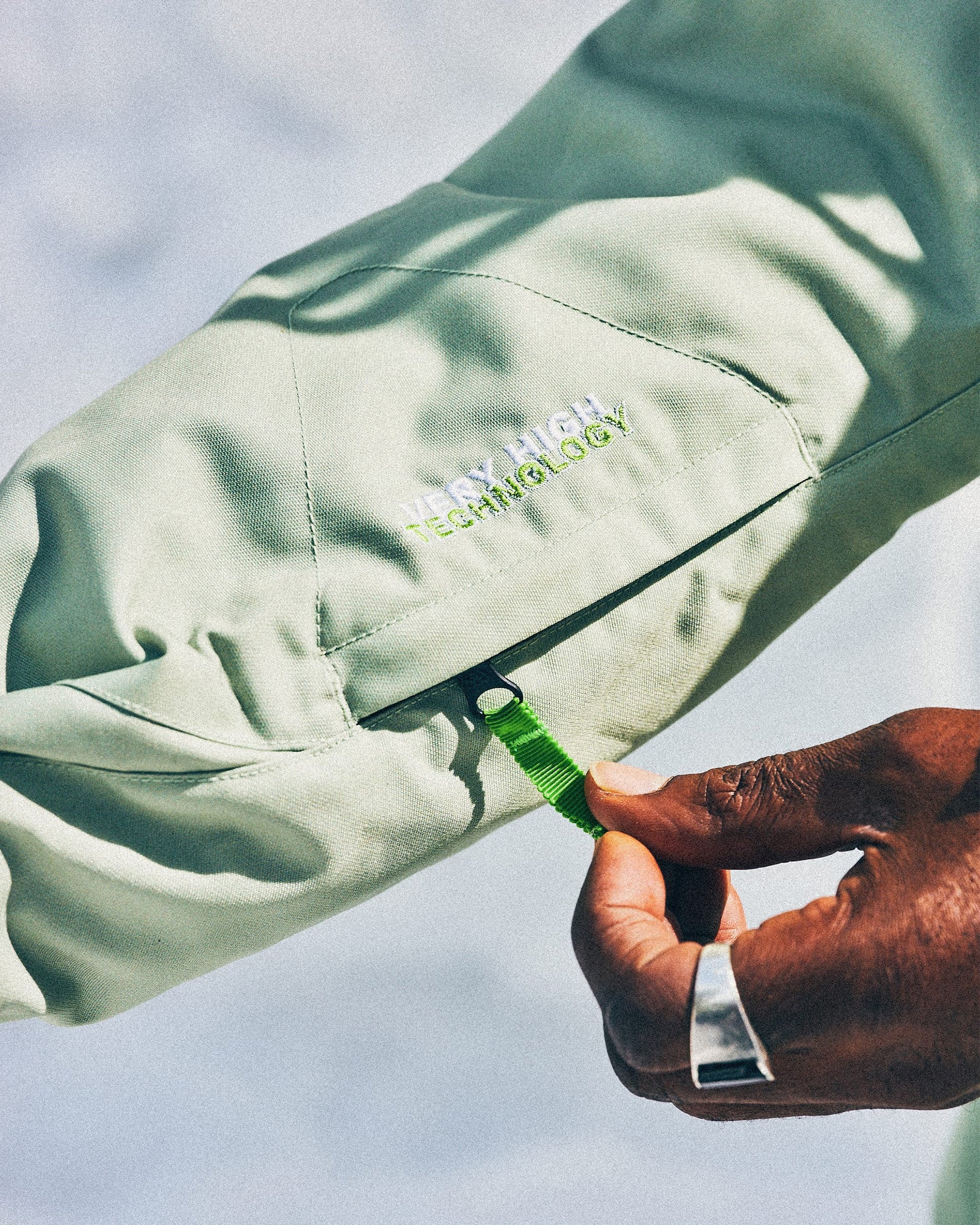 HUF Double H Shell Jacket - Green Colorblock – Jack's Surfboards