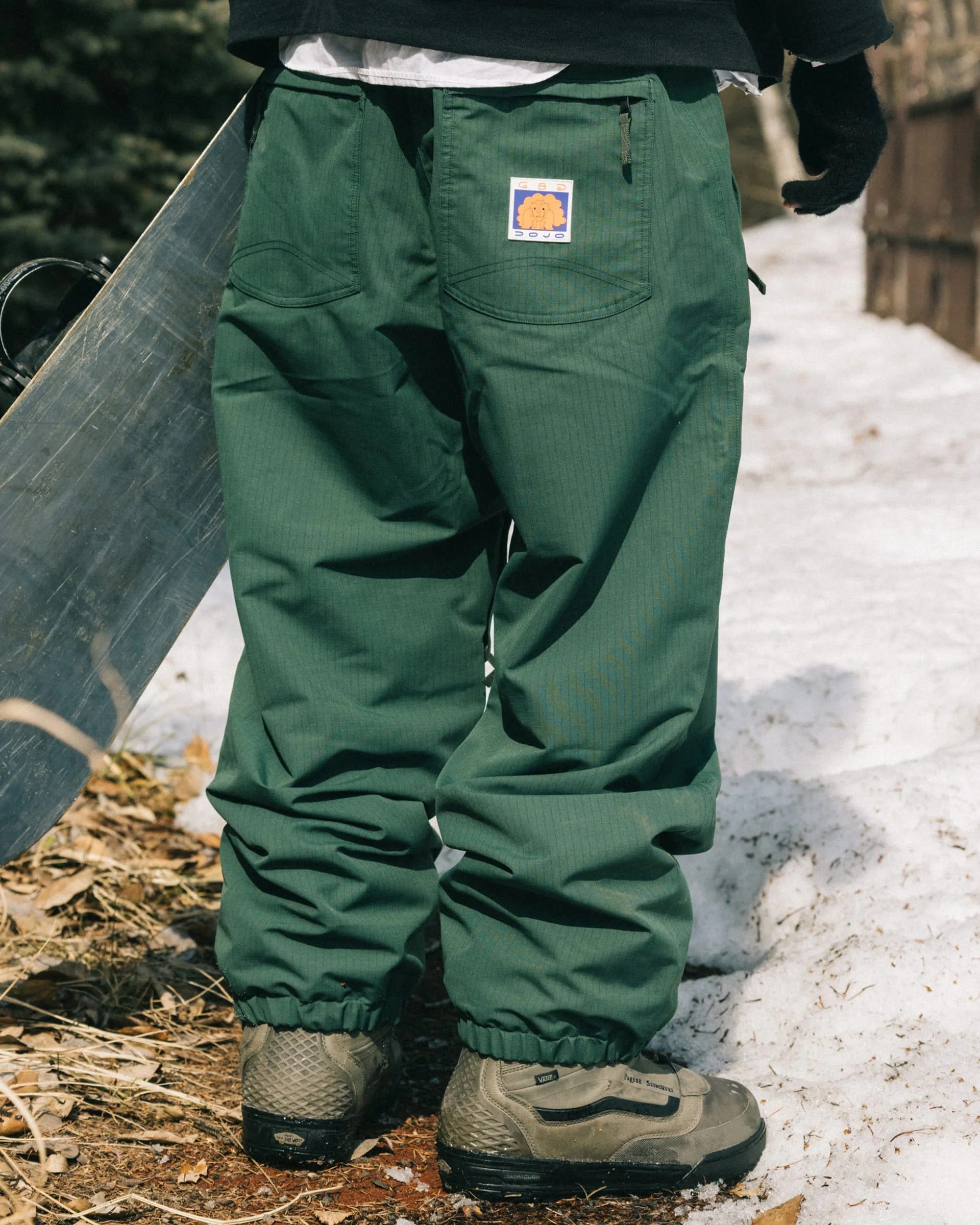 Dojo Pants - Moss Green Ripstop – Jack's Surfboards