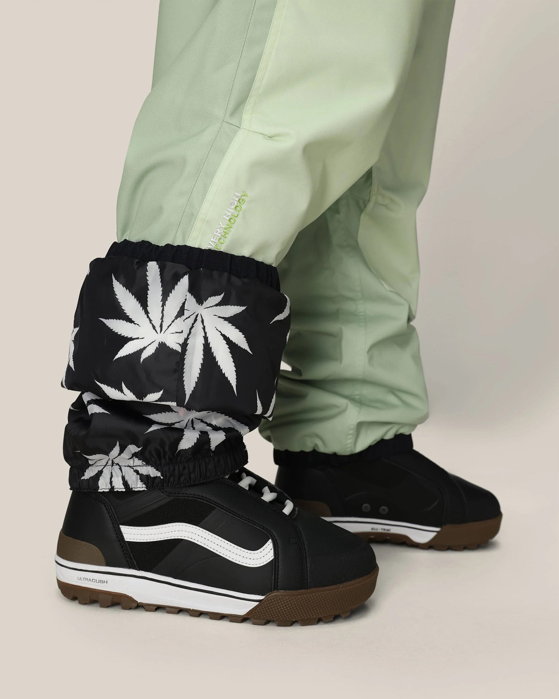 HUF Double H Shell Pants - HUF Green Colorblock – Jack's Surfboards