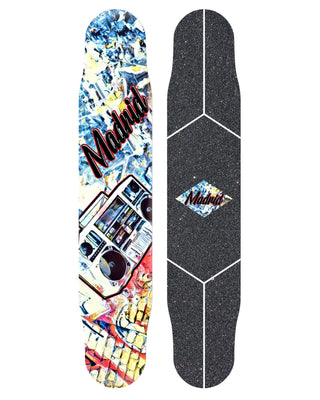 Madrid Skateboards Fiberglass Longboard Carver 46" Boombox