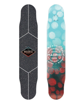 Madrid Skateboards Fiberglass Longboard Carver 46" Logs