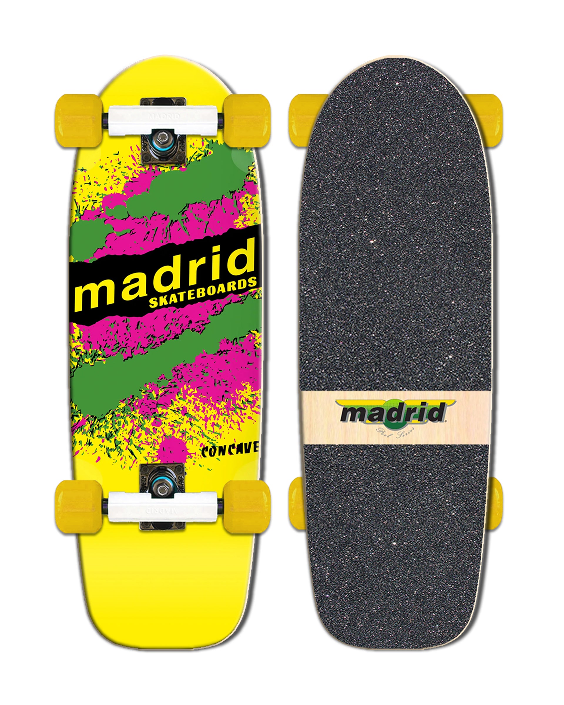 Madrid Skateboards Retro Explosion Yellow