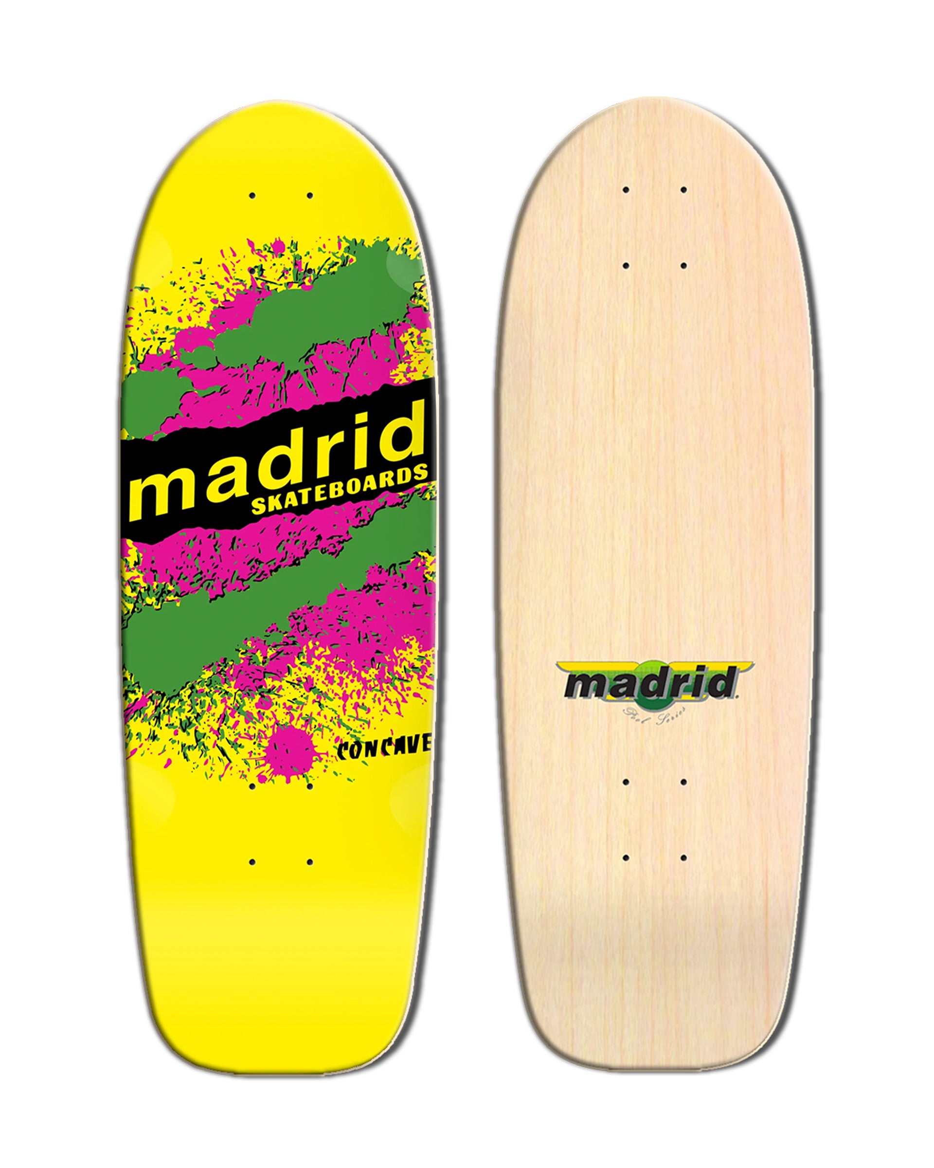 Madrid Skateboards Retro Explosion Yellow