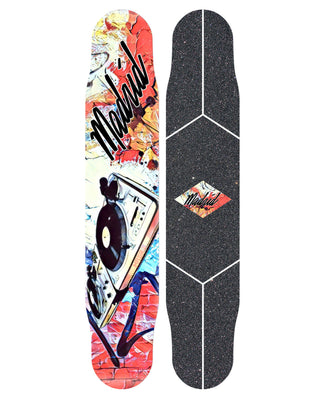 Madrid Skateboards Fiberglass Longboard Carver 46" Turntable