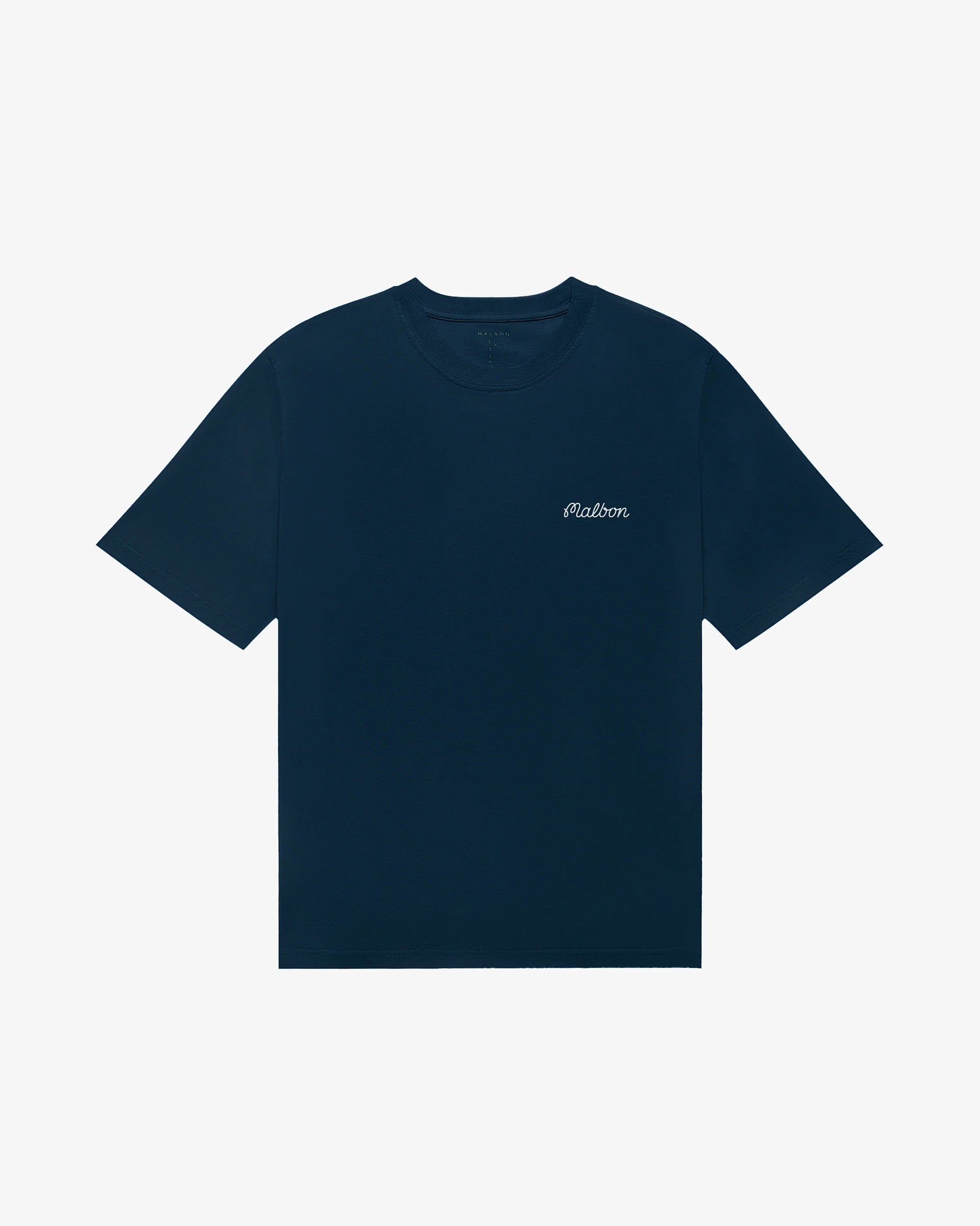Malbon Bermuda Baldwin Short Sleeve T-Shirt - Navy