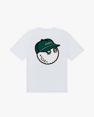 Malbon Bermuda Baldwin Short Sleeve T-Shirt - White