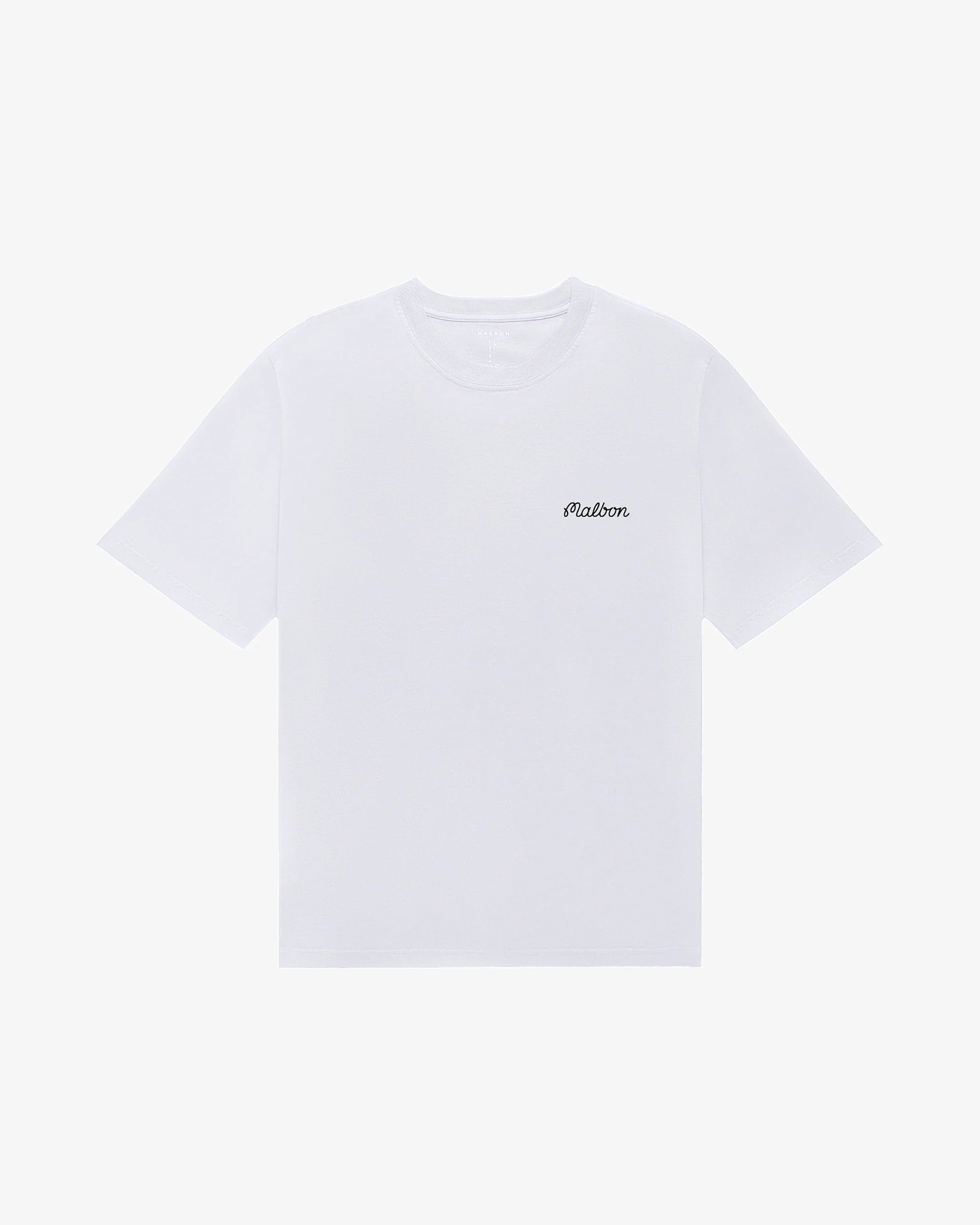 Malbon Bermuda Baldwin Short Sleeve T-Shirt - White