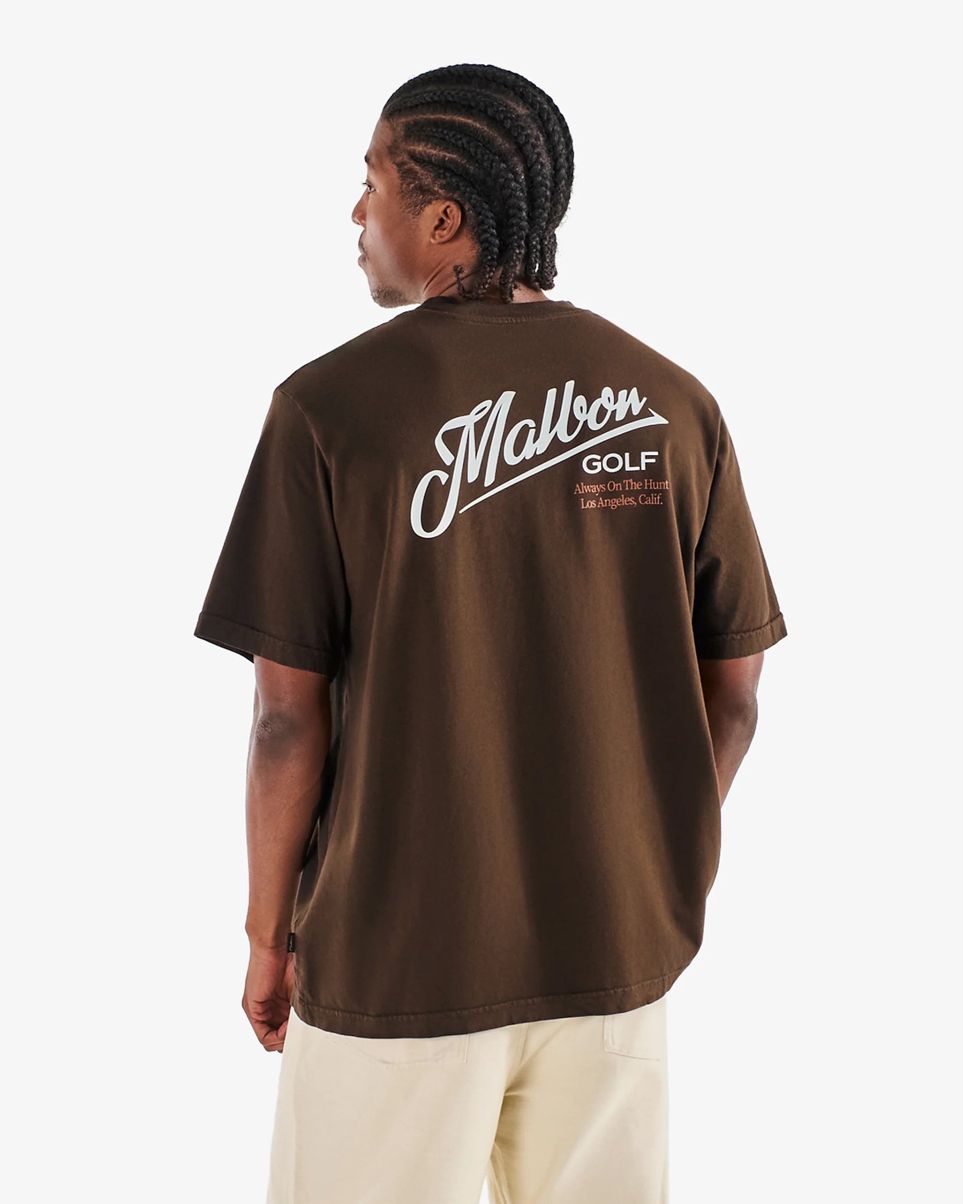 Malbon Bermuda Maxwell S/S T-Shirt - Brown