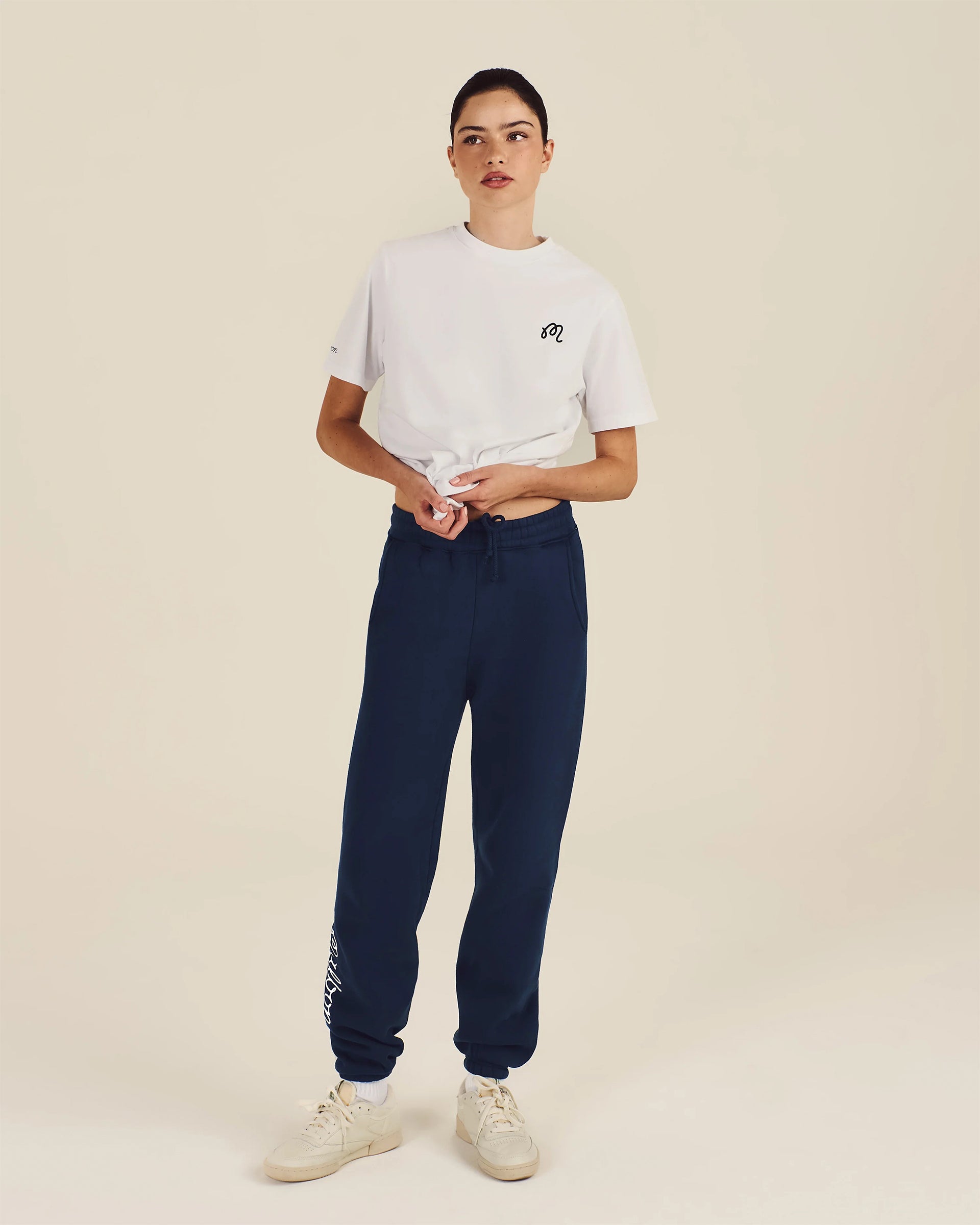 Malbon Clubhouse Sweatpant - Navy