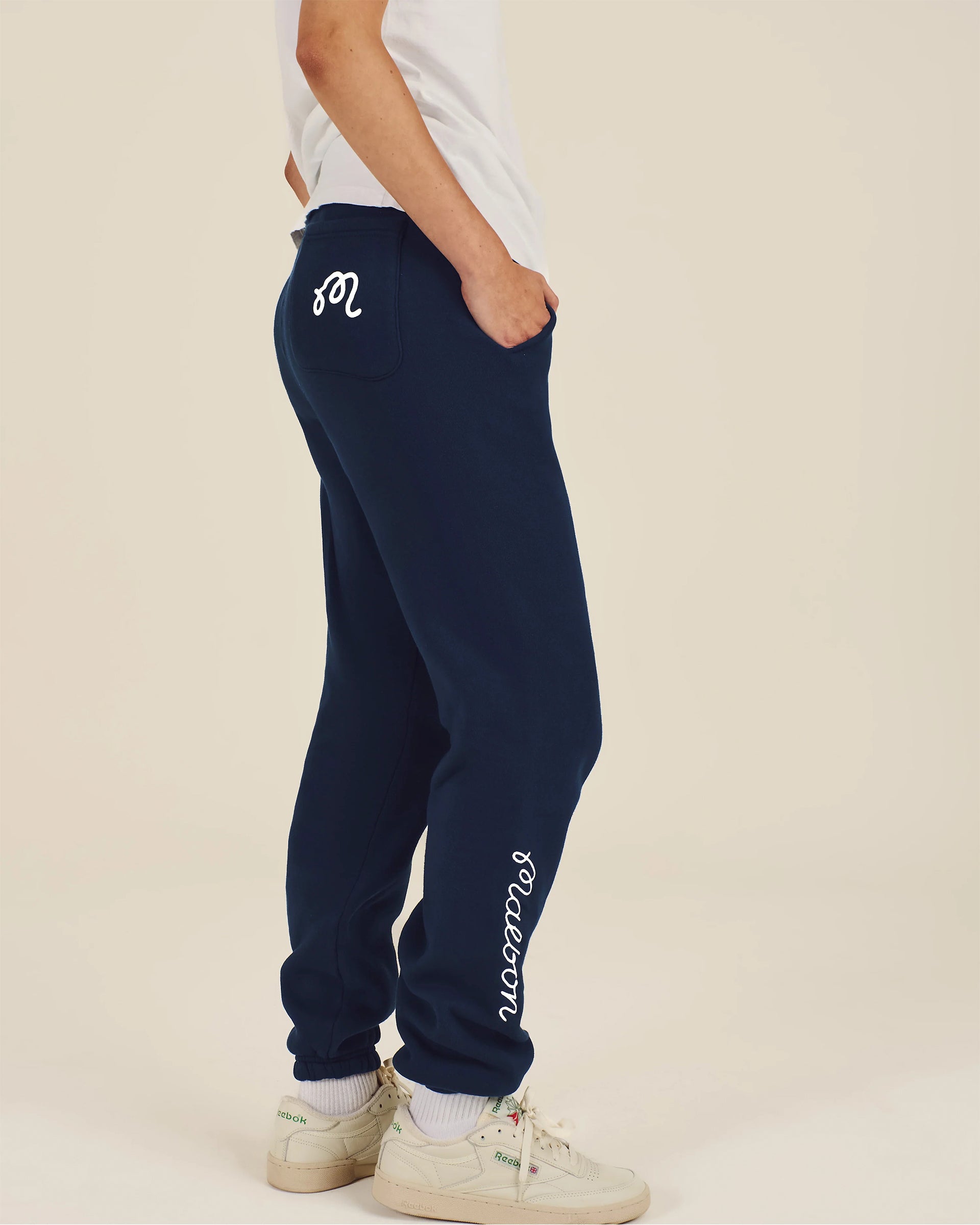 Malbon Clubhouse Sweatpant - Navy