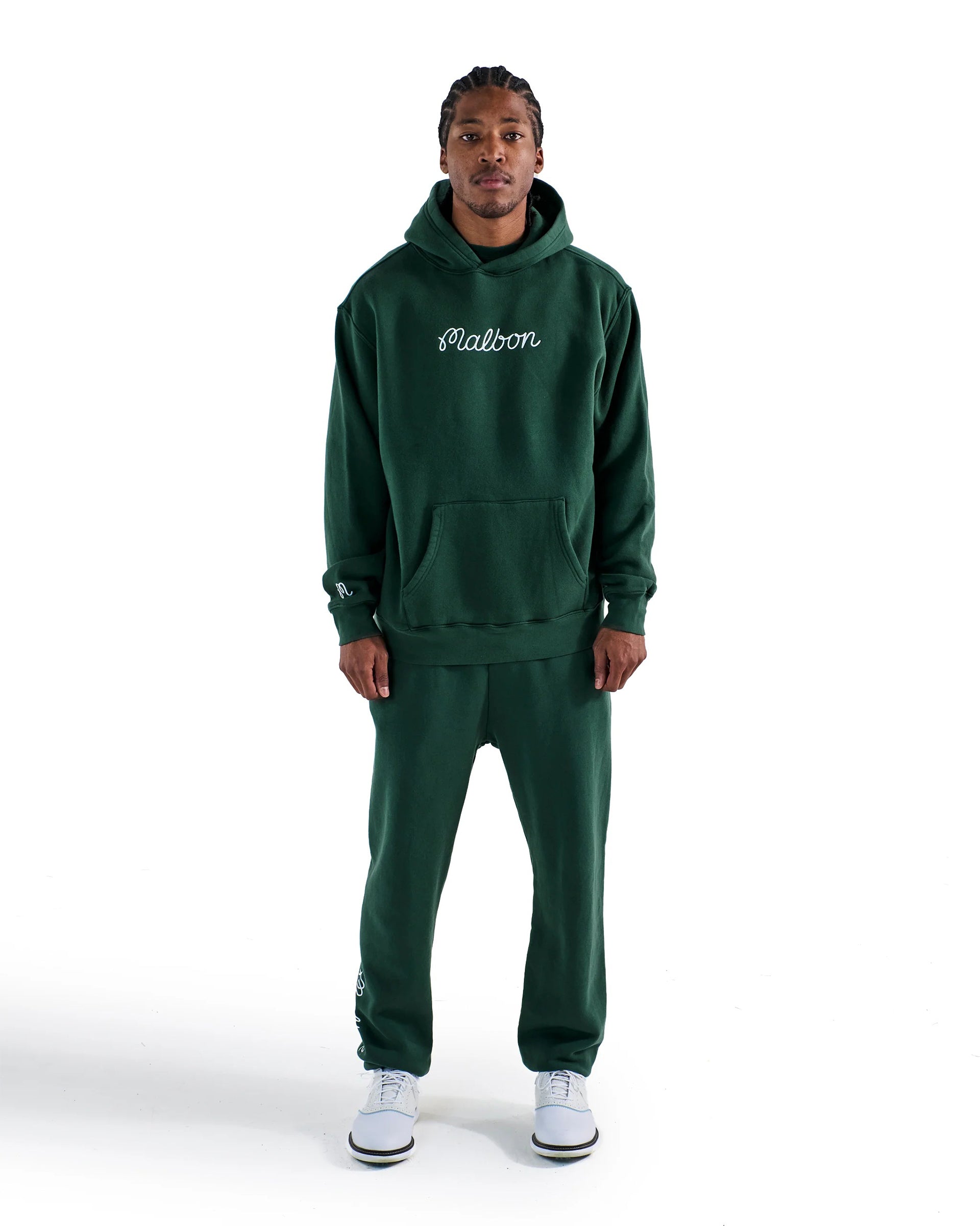 BALLAHOLIC フード付きウェア ダークグリーン Fesque Hoodie - Forest – Jack's Surfboards