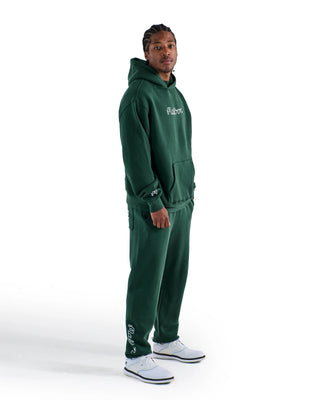 Malbon Fesque Hoodie - Forest