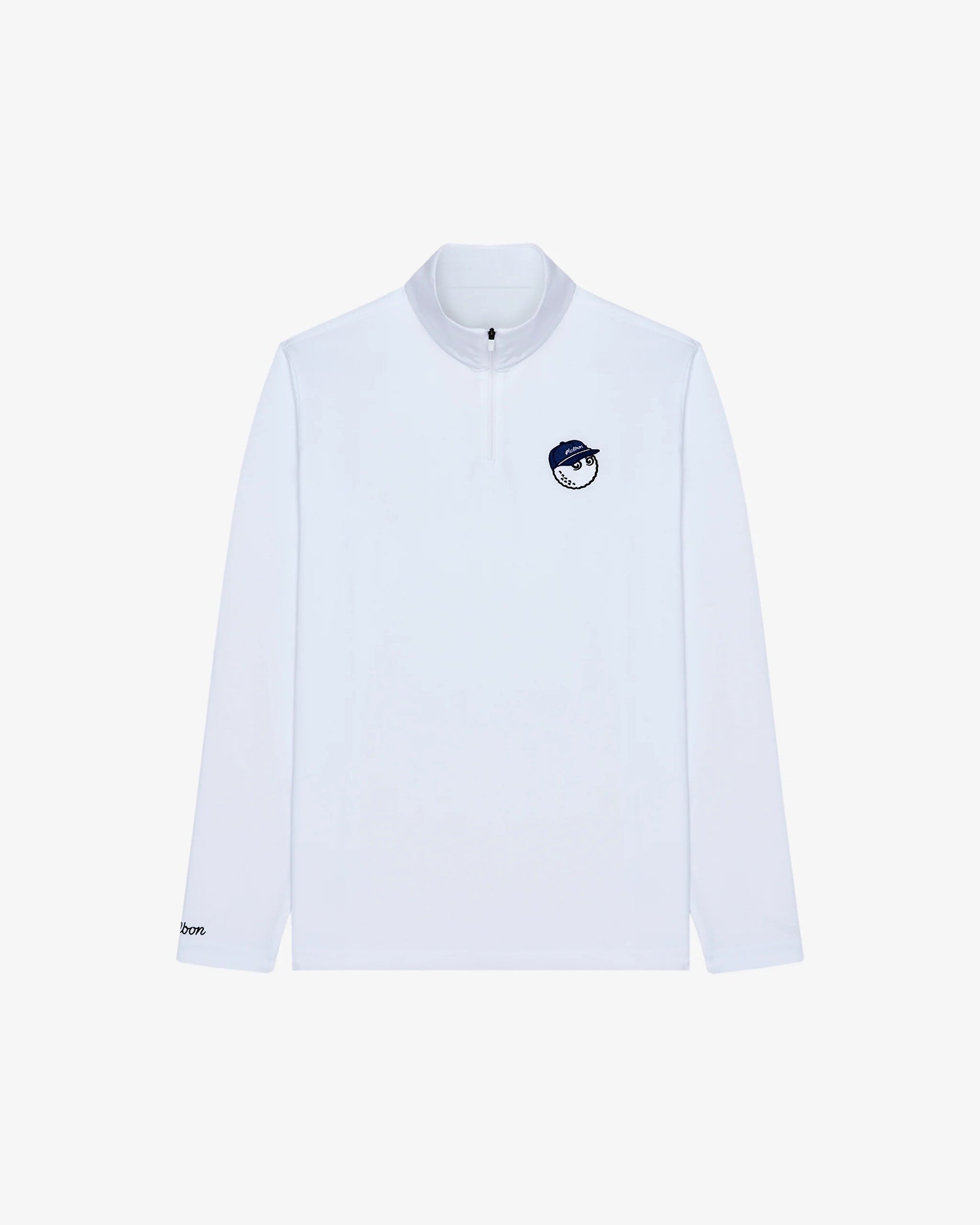 Malbon Flyer Mid Layer - White