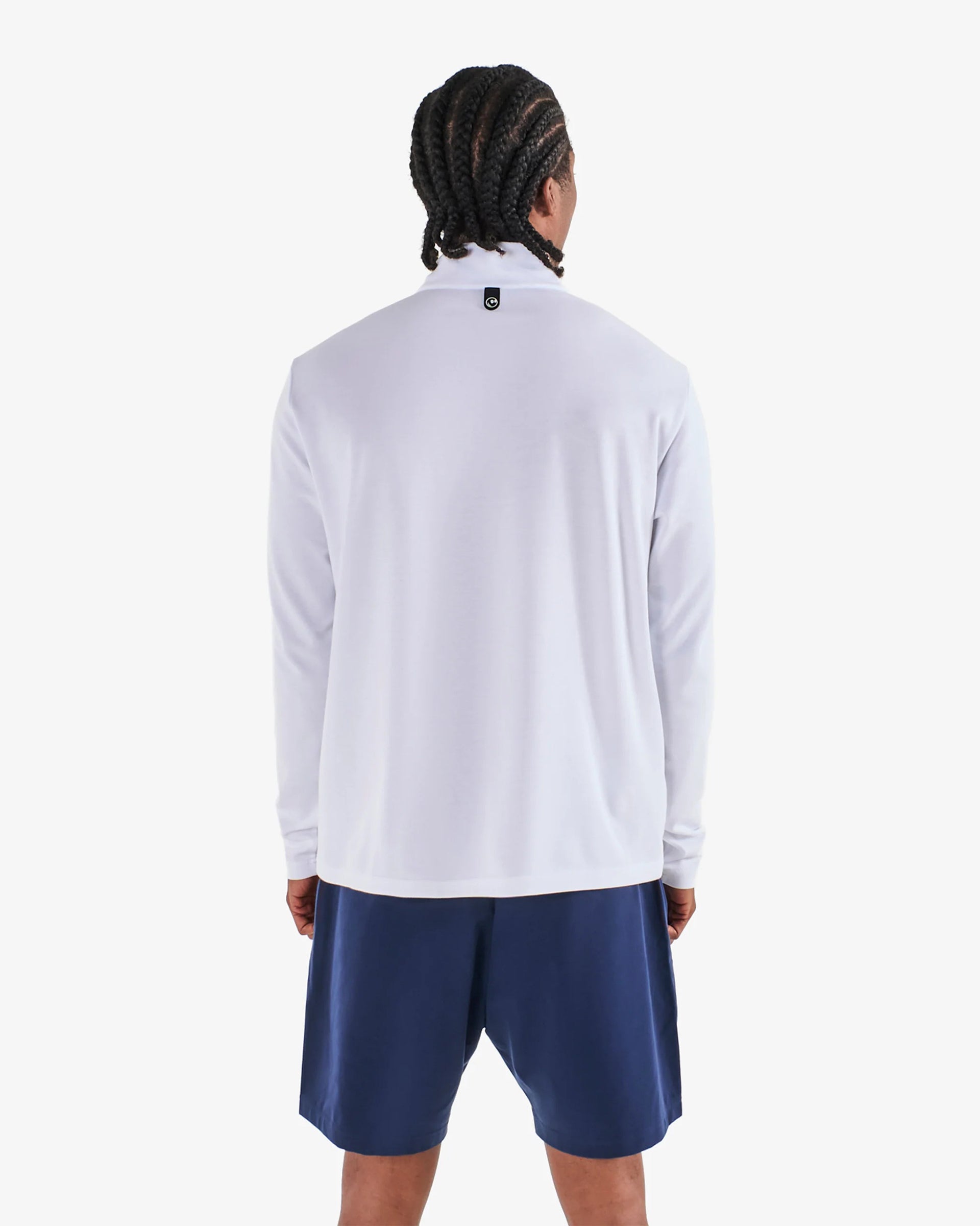 Malbon Flyer Mid Layer - White