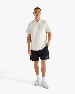 Malbon Jovis Solid Polo - Ivory