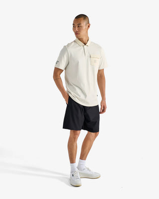 Malbon Jovis Solid Polo - Ivory
