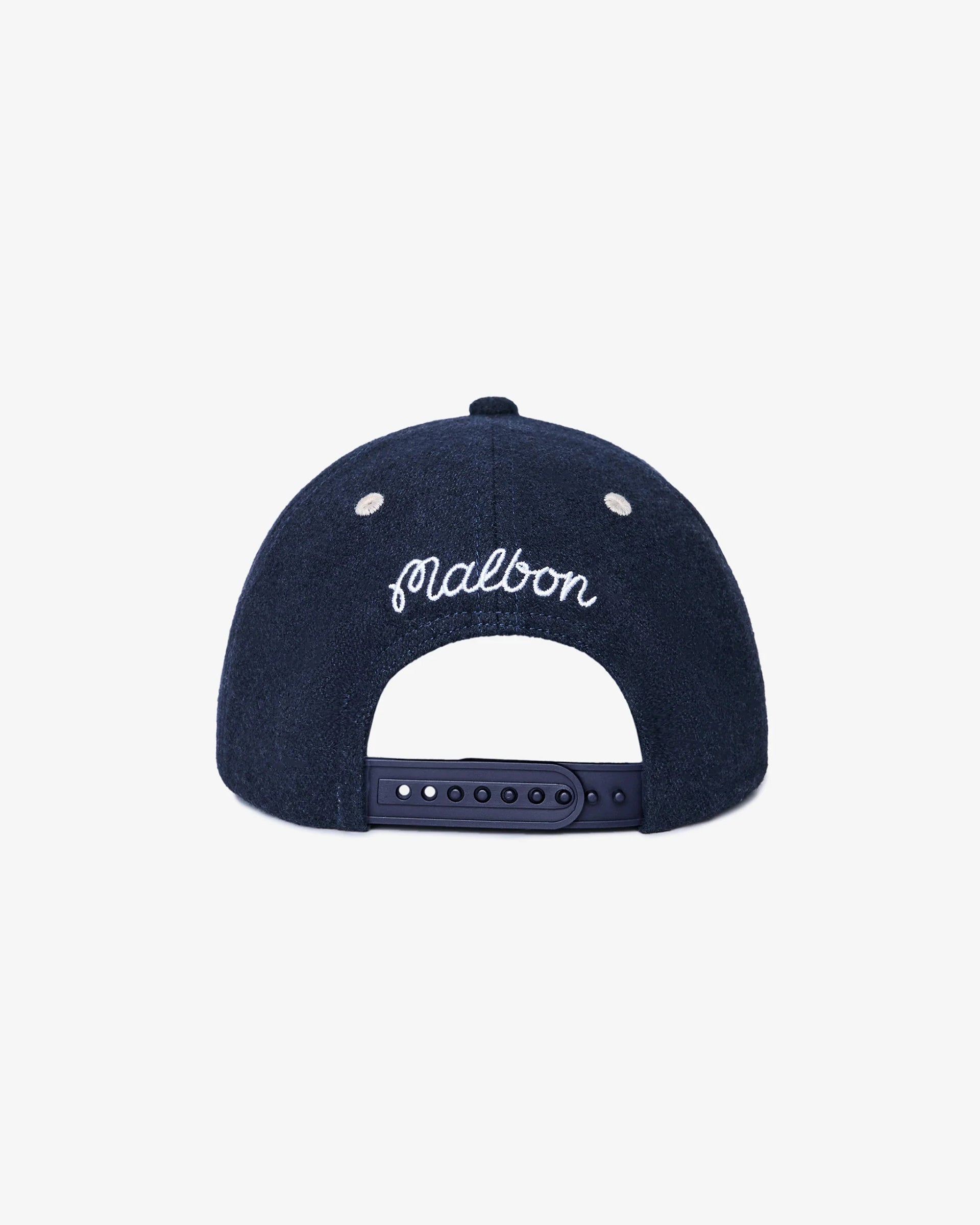 Malbon Maxwell Snapback Hat - Navy