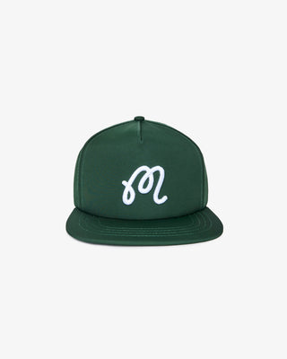 Malbon M Snapback Hat - Forest