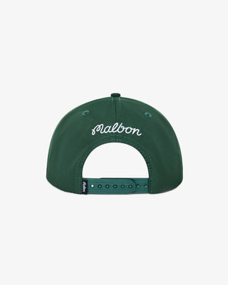 Malbon M Snapback Hat - Forest