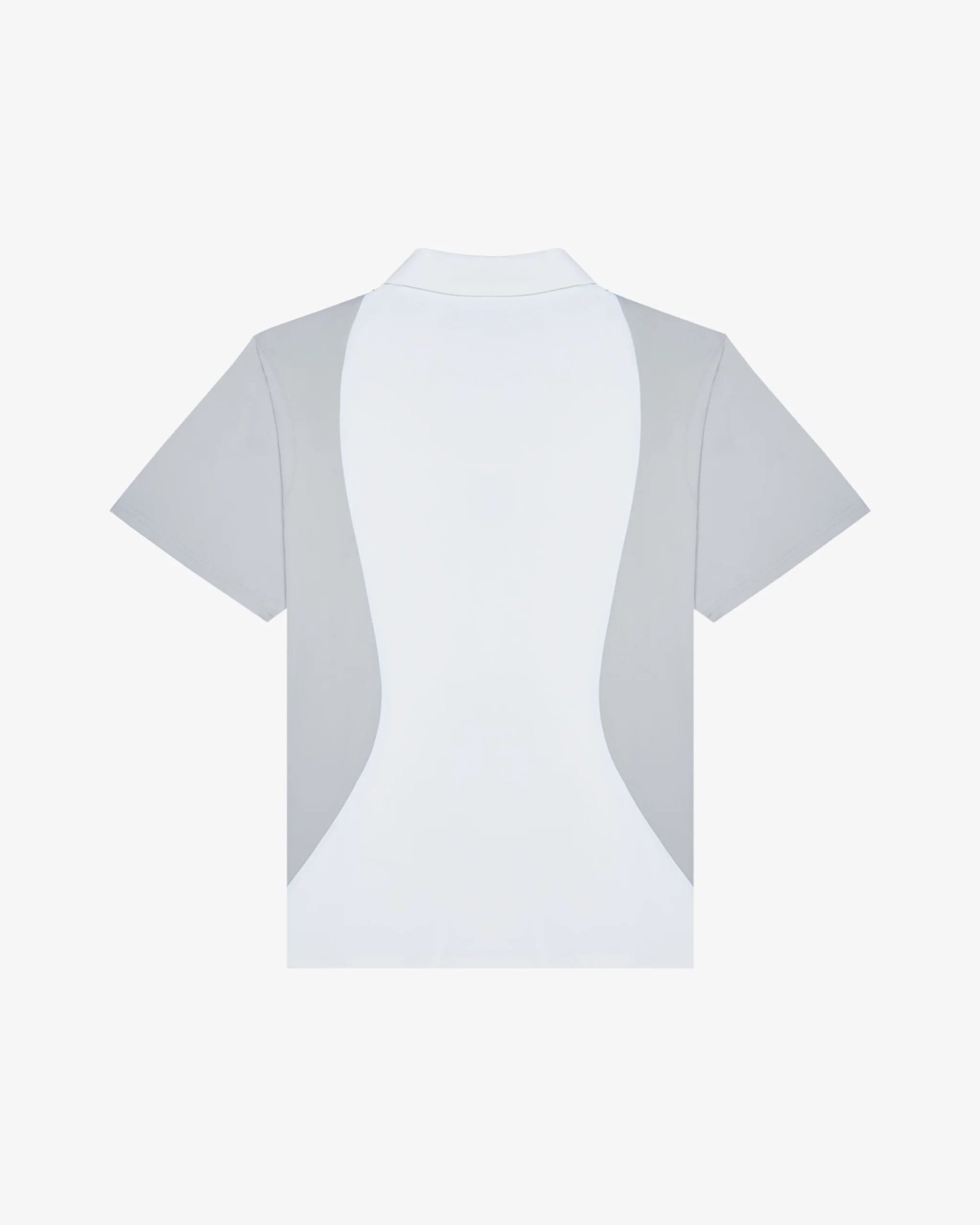 Malbon Performance Pique Polo - White/Silver