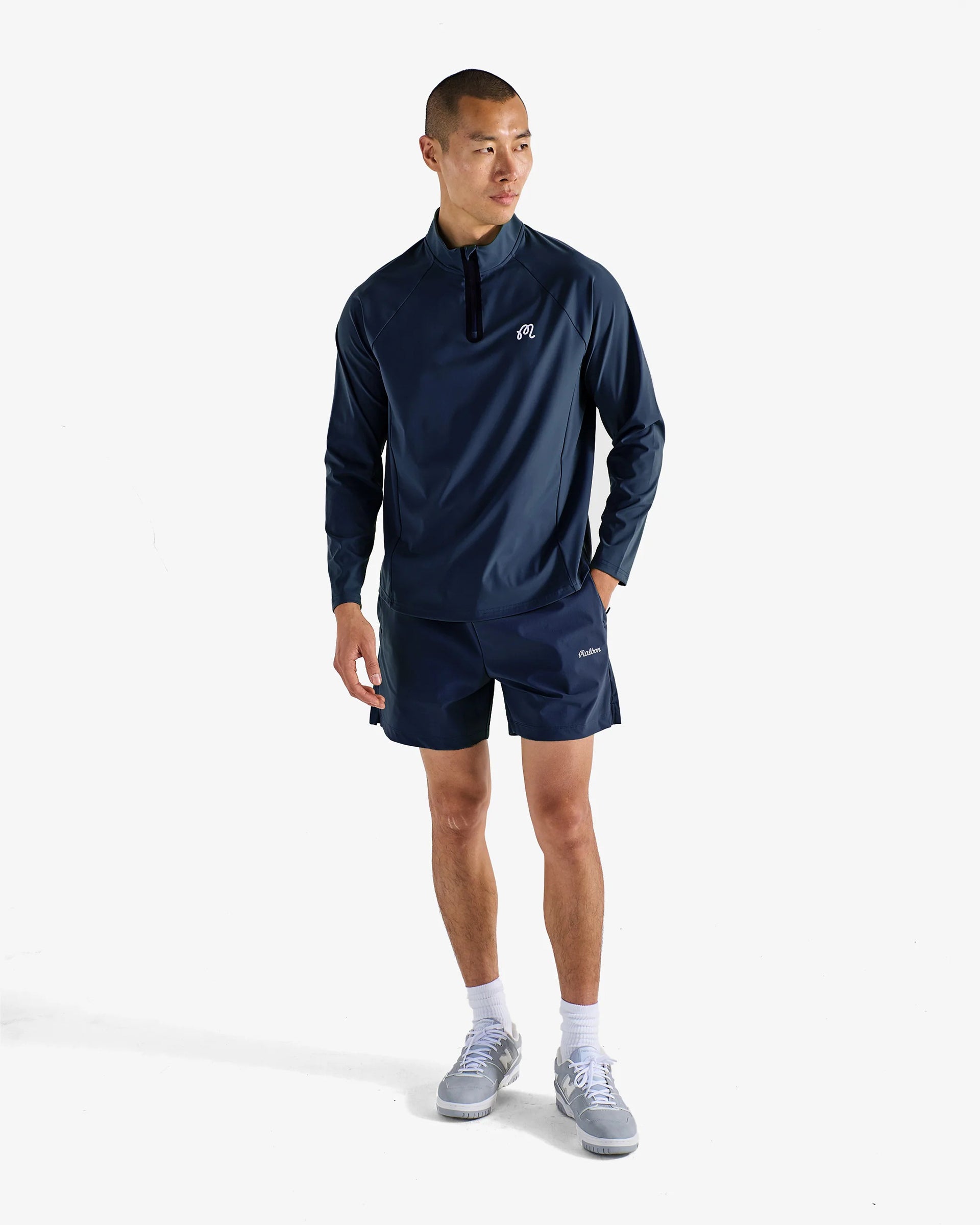 Performance Raglan Quarter Zip - Navy – Jack's Surfboards